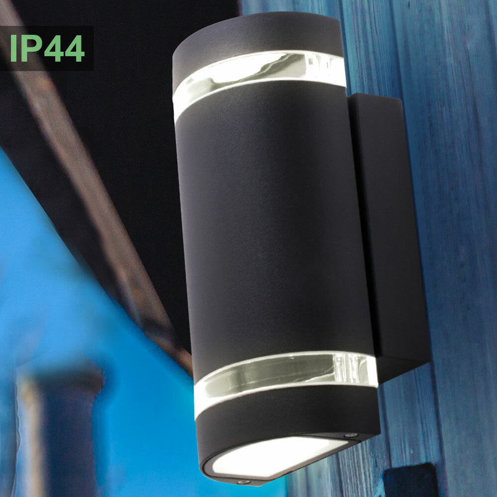 Lámpara de Parojo al Aire Libre Patio Balcón Iluminación hacia arriba, hacia abajo parque Lámpara Proyector Alu Nuevo Lámpara de Parojo al Aire Libre Patio Balcón Iluminación hacia arriba, hacia abajo parque Lámpara Proyector Alu Nuevo
