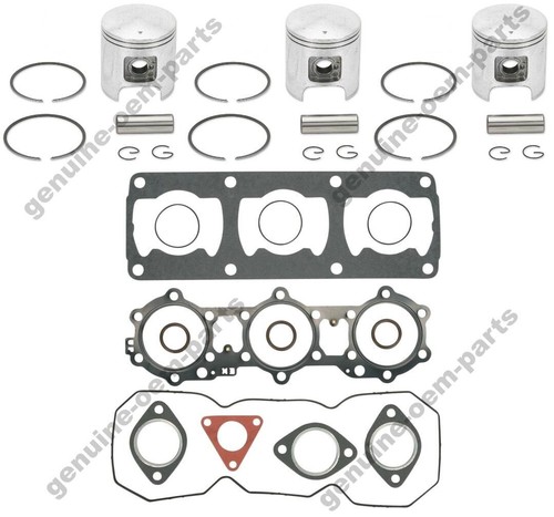 Polaris XLT Touring 600 Pistons Top End Gasket Kit Std Bore 65mm 1995 1996 1997 - Picture 19 of 24