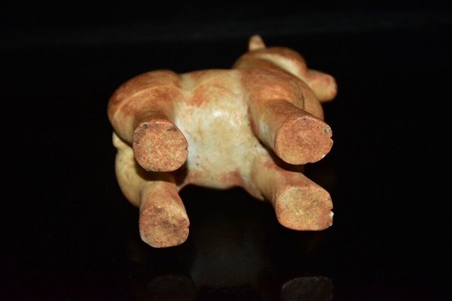 6.8"Chinese Hongshan Culture Hand carved rare sacrifice Lao Yu alpaca - Picture 6 of 9