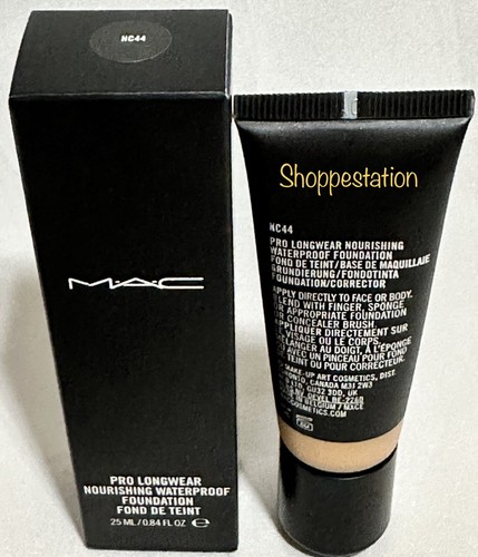 MAC Pro Longwear Nourishing Waterproof Foundation Shade NC44 Full Size 25ml - Picture 3 of 8