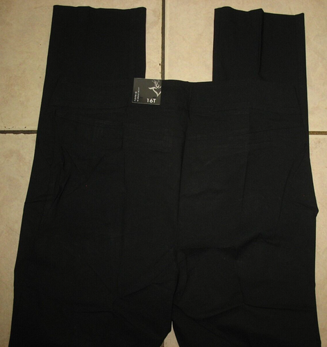 TORRID - NEW - 16T - BLACK - JETSETTER STRAIGHT TROUSER SLACKS / PANTS - Picture 4 of 4