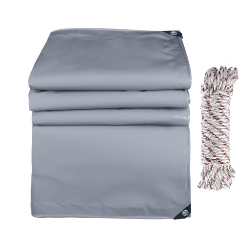 Cubierta de lona de lona de PVC resistente material grueso impermeable camping jardín - Imagen 46 de 75