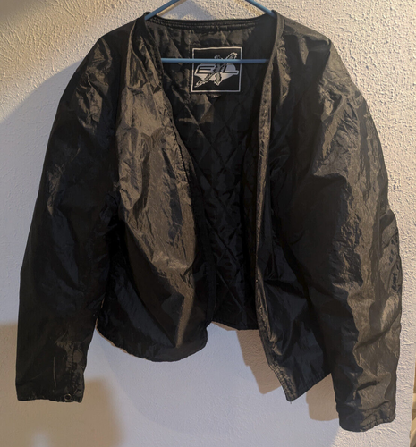 Xelement Motorcycle Jacket X-Lg Removable Armor Padded Liner/ Black/Gray NICE!! - Picture 12 of 20