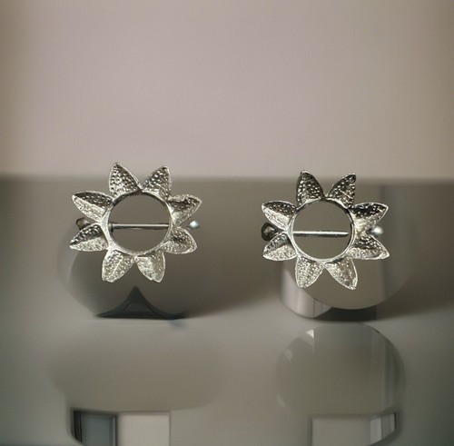 Brustwarzenringe Brustwarzenschutz Set 14g Chirurgenstahl Blume oder Sonne Langhantel Kugel - Bild 10 von 12