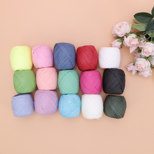 15pcs Green Ribbon Paper Ribbon Spool Wrapping Ribbon Gift Ribbon - Zdjęcie 3 z 12