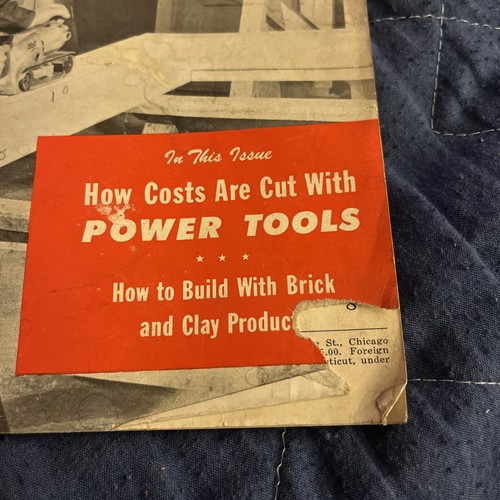 American Builder Magazine May 1951 Complete With Blueprints - Picture 2 of 6