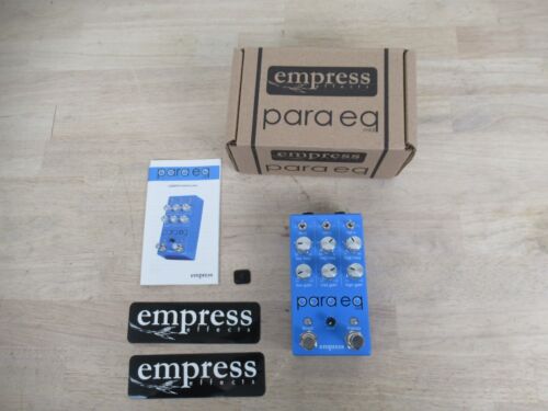 Empress Effects ParaEQ MKII Parametric EQ Guitar Pedal With Box