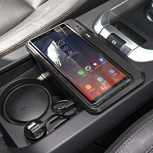 New For 15-20 Land Rover Discovery Mobile phone Wireless Fast Charger - Picture 3 of 8