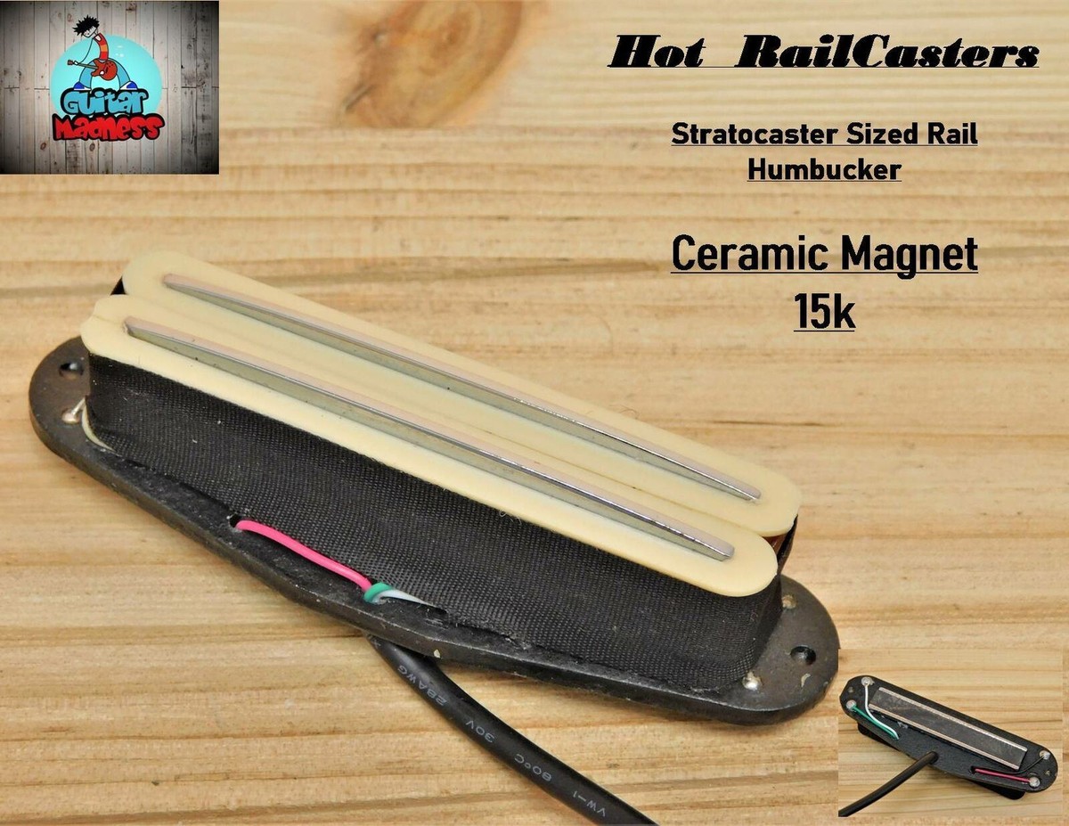 結婚祝い Railcasters Hot G.m. Cream Rail Humbucker Sized Strat カードファイト!! ヴァンガード