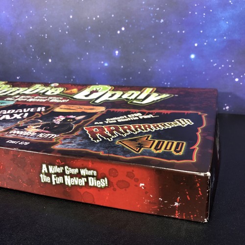 Zombie Opoly Complete Zombieopoly Monopoly Style Game - Picture 3 of 14