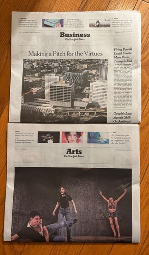 THE NEW YORK TIMES - April 19 2025 - complete national edition - Picture 3 of 3