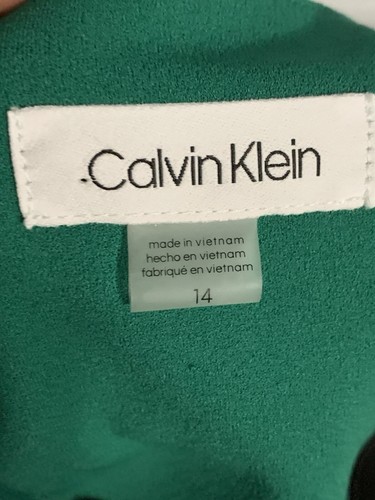 Calvin Klein Overall  Dress With Attached  Pants Size 14 Retail $139 New - Picture 21 of 24