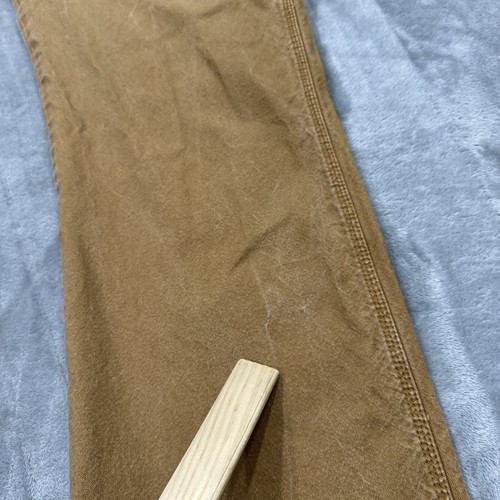 Dickies Pantalone Uomo 44x32 Marrone Dritto Carpentiere Tela Abbigliamento da Lavoro Logo Outdoor - Foto 8 di 8