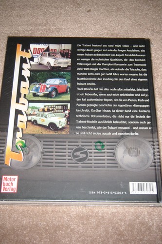 LIBRO TRABANT LEGGENDA SU RUOTE FRANK RONICKE LEGEND ON WHEEL DDR MOTOR EDITORE - Foto 2 di 2