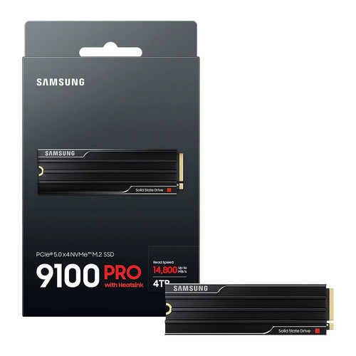 Samsung 9100 PRO 4TB PCIe 5.0 M.2 NVMe SSD Heatsink 14800MB/s PS5 Gaming - Picture 6 of 7