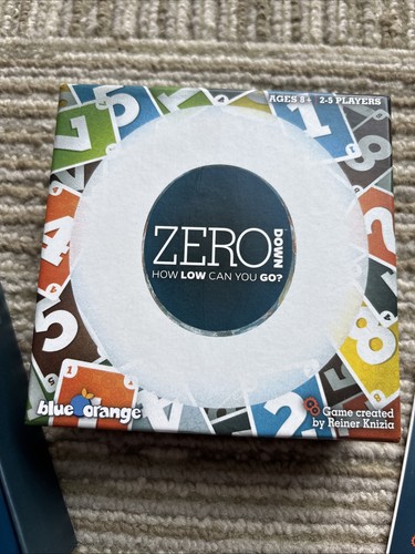 Zero Down Kartenspiel Blau Orange Spiele KOMPLETT - Bild 2 von 6