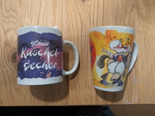 Diddl Tassen Hab Dich Lieb Kuschel Becher mit Henkel