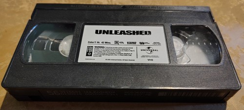 UNLEASHED VHS Jet Li 2005 Rare OOP Morgan Freeman Martial Arts Action - Picture 4 of 5