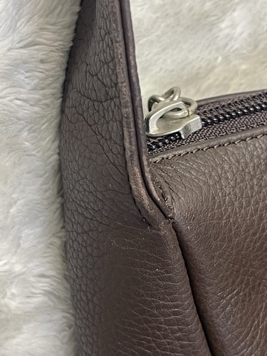 The Sak Pure Leather Hobo Satchel Schultertasche Handtasche Braun Soft Pebble L - Bild 17 von 20
