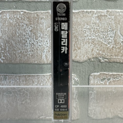 Metallica Load 1996 Cassette Tape Korea Release Heavy Metal Rare! READ - Picture 2 of 15