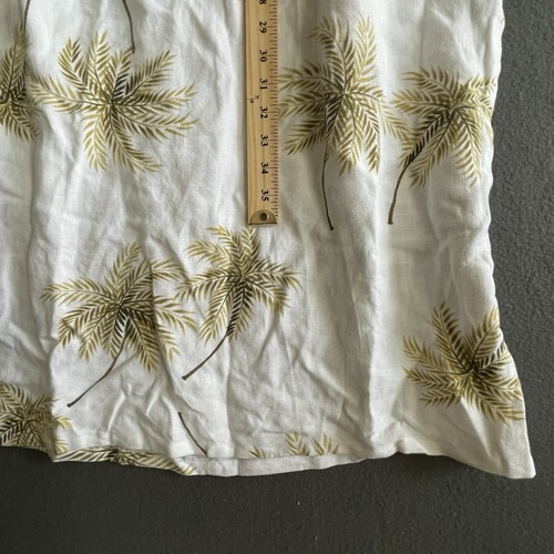 Vtg John Paul Richard Dress Women Sz XL White 100% Linen Coastal Hawaiian Resort - Picture 4 of 22