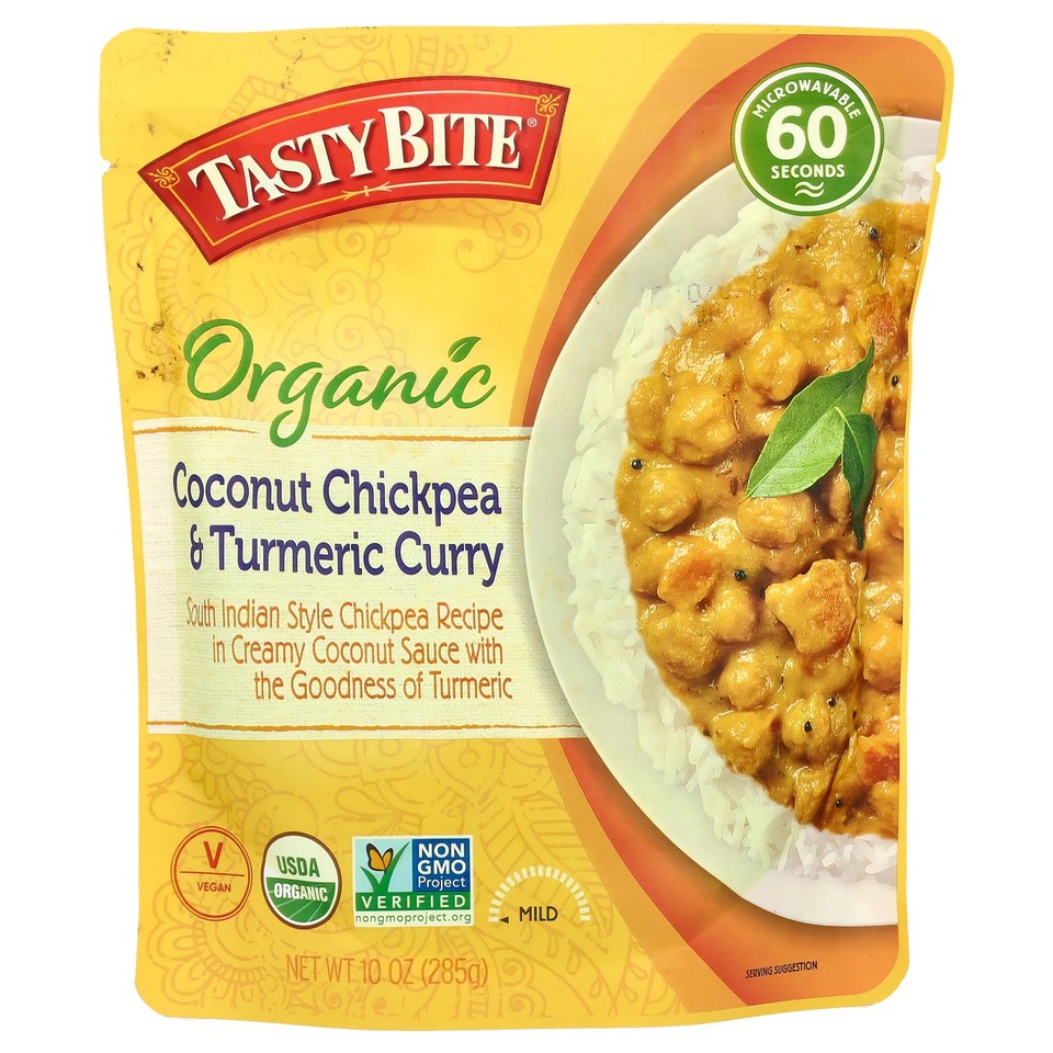 Organic Coconut Chickpea & Turmeric Curry, 10 oz (285 g)