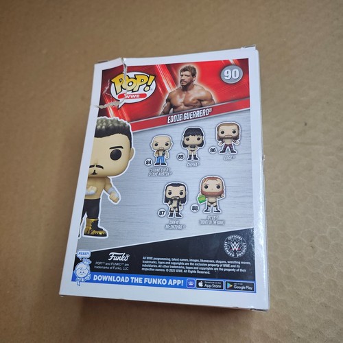 EDDIE GUERRERO WWE FUNKO POP POP! #90 FIGUR FIGUR 90 WORLD WRESTLING ENTER - Bild 5 von 11