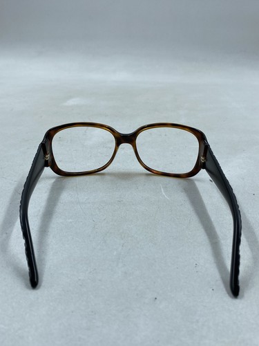 Dior Braun Schildpatt Muster Vollrand Eckig Damen Brille - Bild 3 von 7