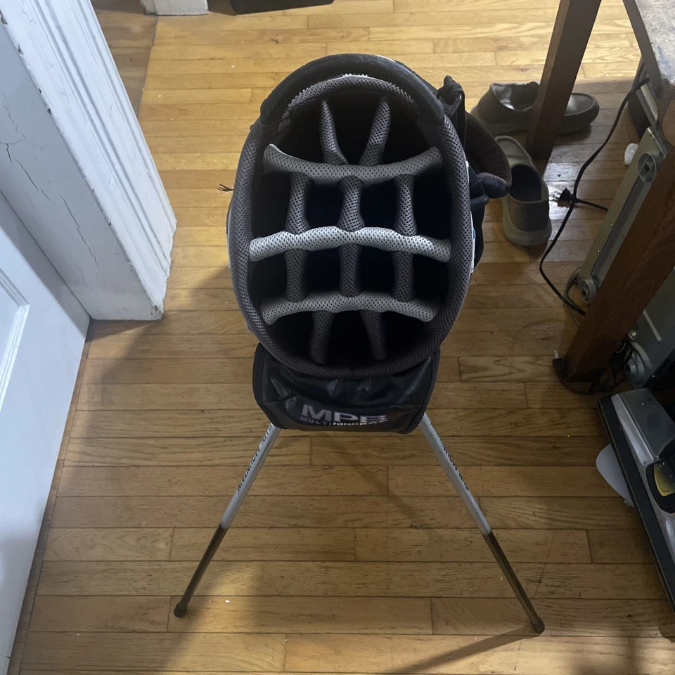 Bolsa multiusos Sun Mountain MPB soporte/transporte/carrito para palos de golf, 14 vías, EXCELENTE Foto 3 de 4