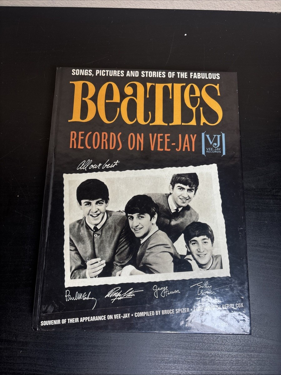LPレコード未開封新品 「シルヴァー・ビートルズ」超買得 Beatles 1998 'BEATLES RECORDS ON VEE-jay Author Signed