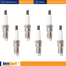 Set of 6 Platinum Spark Plugs for Ford Escape Five Hundred 3.0L SP433 AGSF32WM