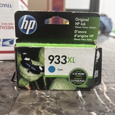 HP 933XL CN054AN140 Cyan Ink Cartridge Exp. SEP 2021