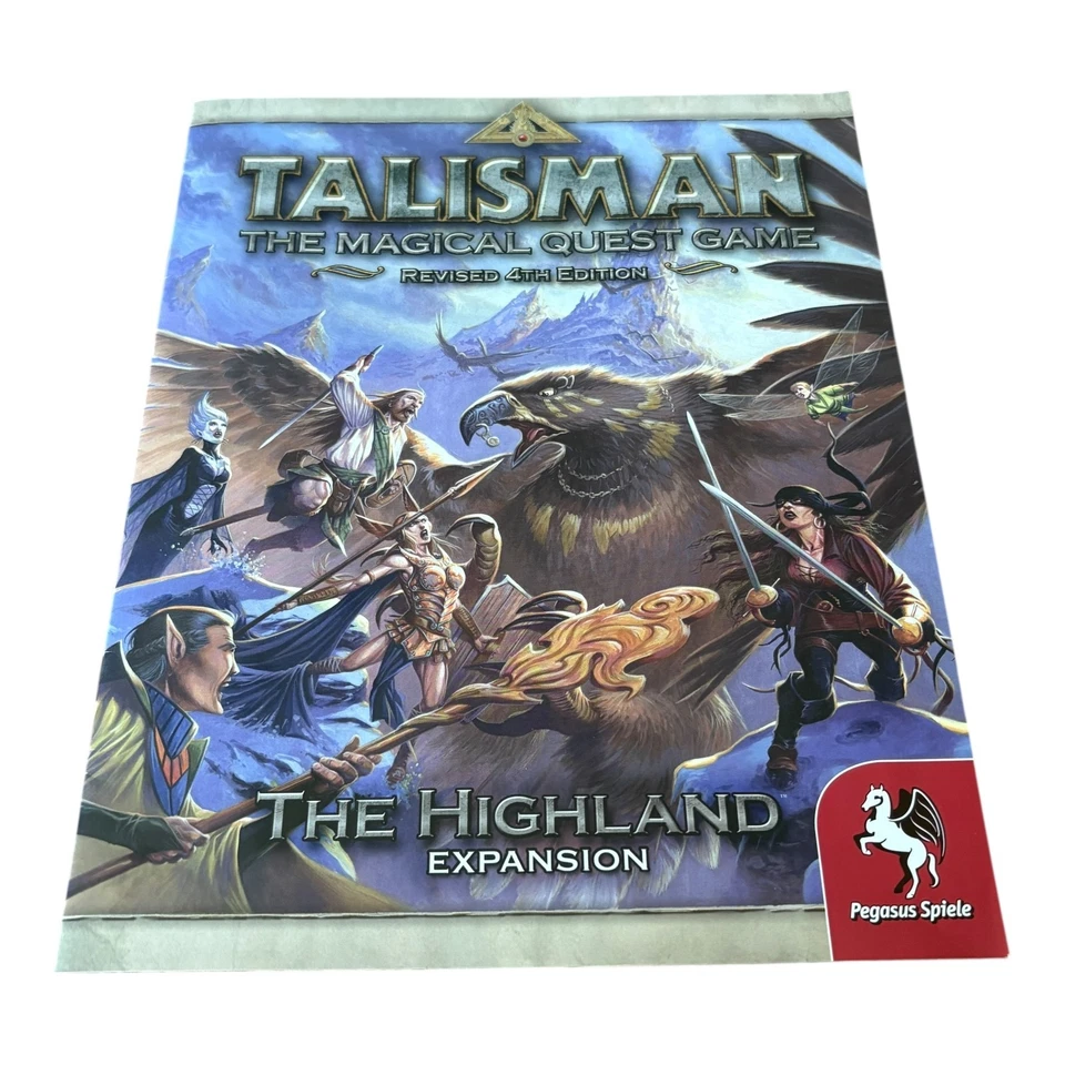 Talisman Revised 4th Edition: The Highland Expansion Board Game (Complete) 🐙 - Image 4 of 4