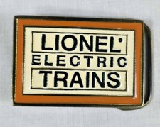 Vintage Enamel Lionel Electric Trains Great American Brass Belt Buckle Co #1463