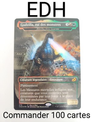 MTG Commander Deck Godzilla King of Monster 100 Karten Magic EDH