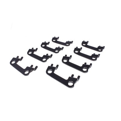 Comp Cams 4804-8, Set of 8 Black Steel Fits Ford Cleveland 3/8 Guide Plates Rais - Picture 2 of 10