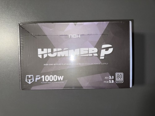 NOX Hummer P 1000W 80 Plus Platinum- 1000W Netzteil