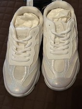 Bebe Girls Sparkling Tennis Shoes Size 3