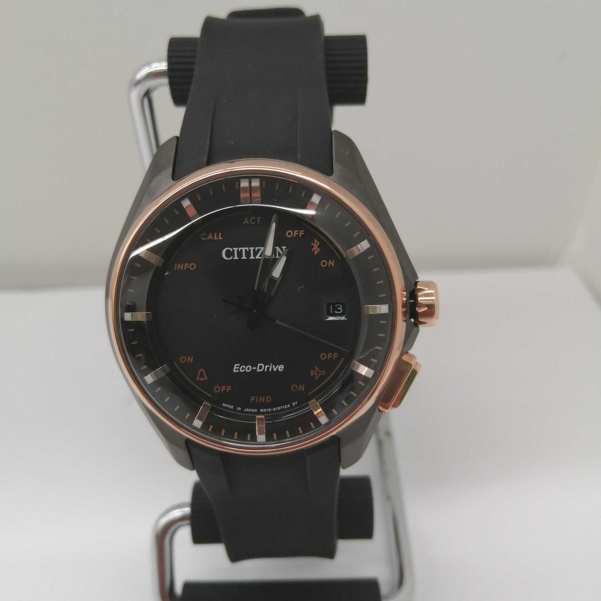 買取り実績  Date Cal.W410 BZ4006-01E Citizen Eco Watch Mens Solar Drive 時計