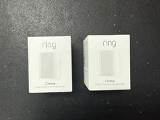 LOT OF 2-Ring Door Chime - White  NEW+FREE SHIPPING!