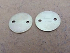 2 Classic SU Carburettor Throttle Stop Disc Flap Spindle HS2 MG Triumph Twin