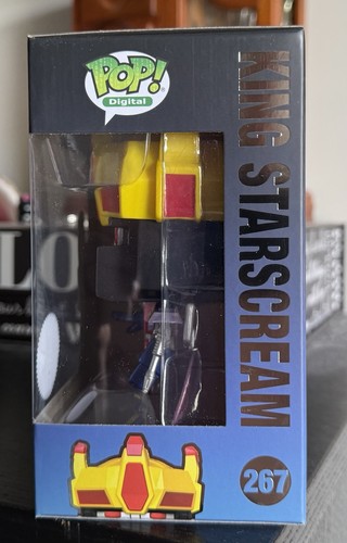 GRAIL Funko Pop Digital: KING STARSCREAM #267 Transformers Series 2 999 Pcs. - Picture 2 of 7