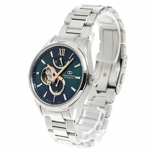 Orient Star F7 Semi-Skeleton Rk-By0001A/F7F4-Uaa0 AT SS Blue Shell 40mm Grade A - Picture 5 of 7