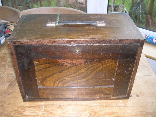 VINTAGE HOLZ INGENIEURE SCHRANK 4 SCHUBLADEN WERKZEUGMACHERKISTE KOMMODE - Bild 6 von 8