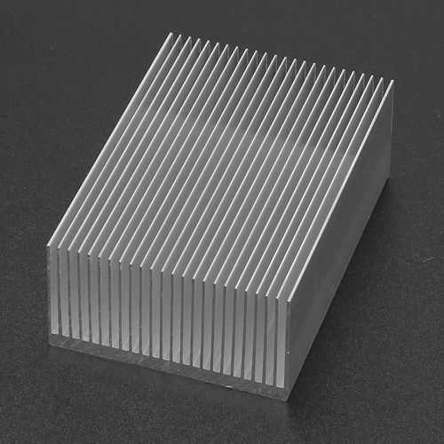 2X(GroßE Aluminium KüHlköRper KüHlköRper KüHlen Rippe für IC LED Leistungs 9014 - Bild 8 von 8