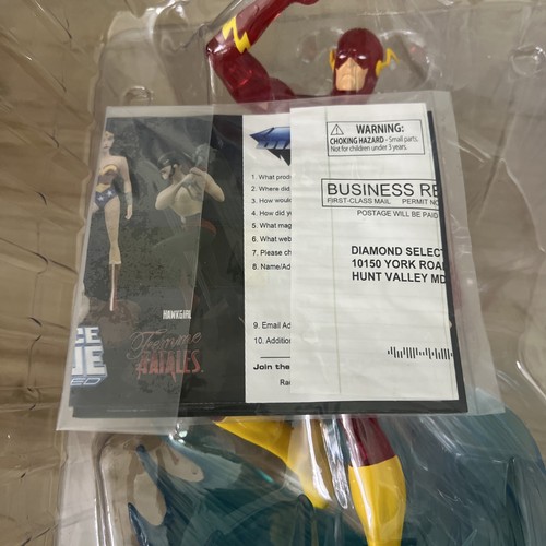 DC Diamond Select Gallery The Flash Comic Book Manga Sammelfigur OHNE BOX - Bild 5 von 24