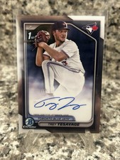 2024 Bowman Draft Chrome Prospect Autographs Trey Yesavage #CPA-TY
