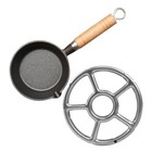  Mini-Soßenpfanne aus Gusseisen, antihaftbeschichteter Butterschmelztopf mit