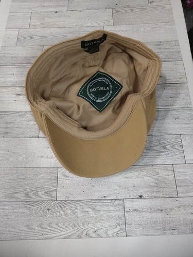 BOTVELA Men Cotton Twill Newsboy Flat Ivy Driving Hat Fitted Cap 7 3/4-7 7/8 Siz - Picture 2 of 9