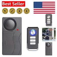 Ultimate Anti-Theft Wireless Vibration Alarm - 110dB Alert with Remote Control